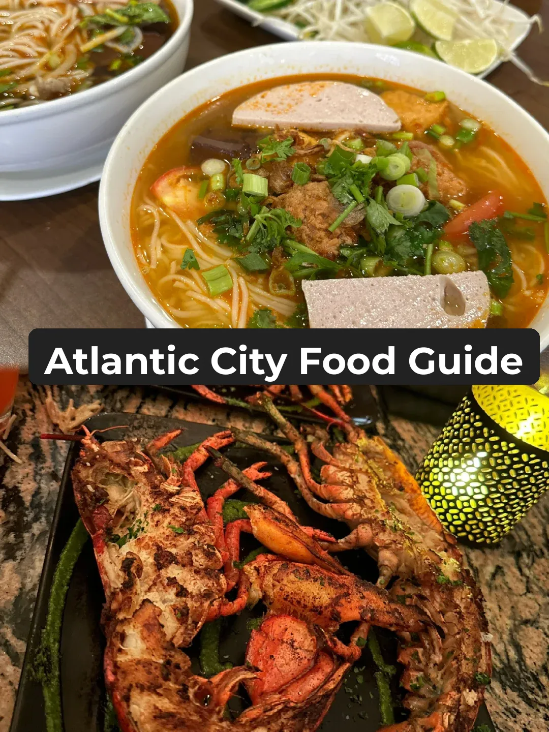 Atlantic City Food Guide | Amada | Pho | Buffet