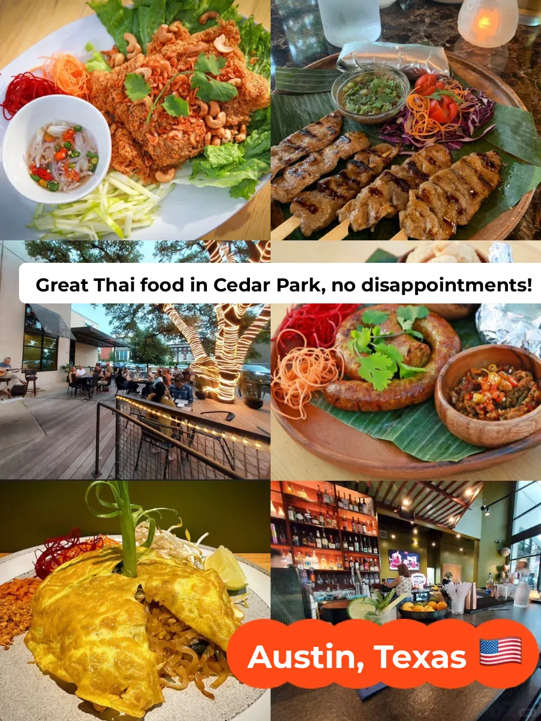 Thai Restaurant in Cedar Park, Austin, USA