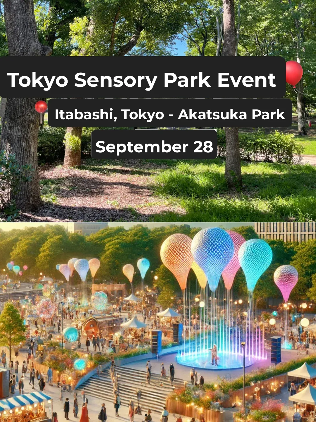 Banqiao 🎨 Tokyo Five Senses Park Event 🎈