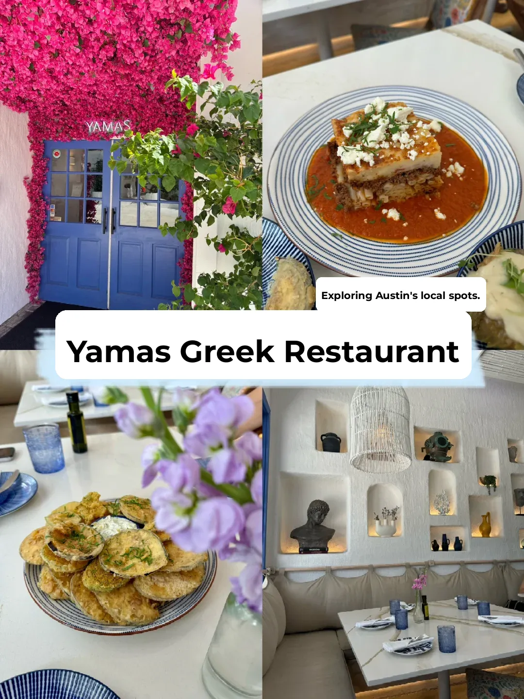 Austin Food Adventure: Instagram-Worthy Greek Restaurant