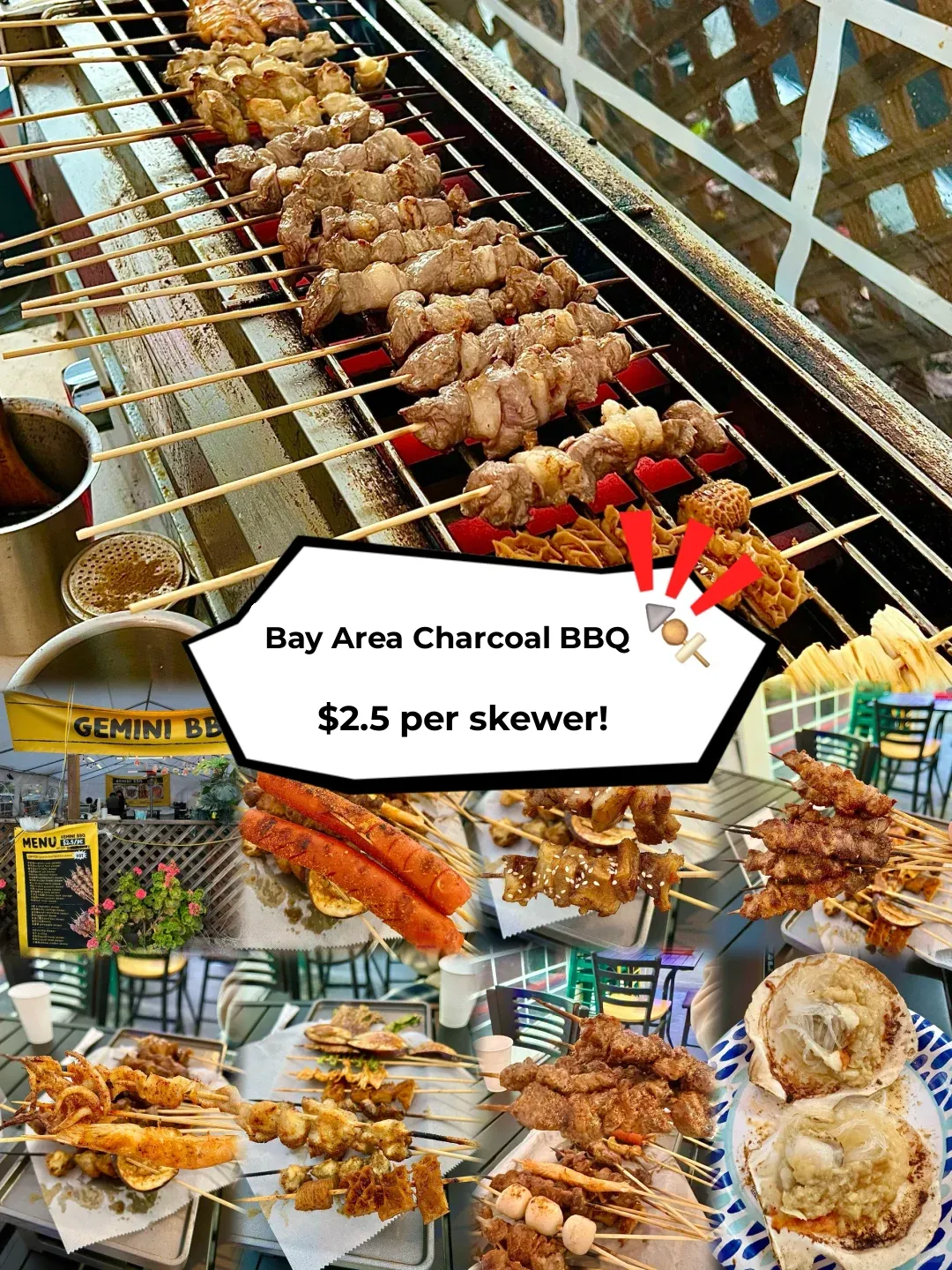 Bay Area Eats | Authentic Charcoal BBQ Joint with Serious Street Vibes 🍢