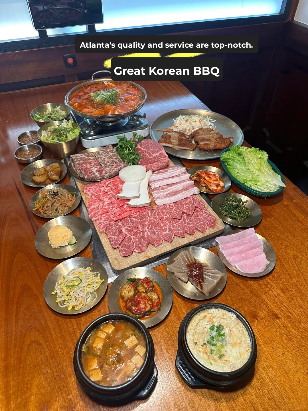 Best Spots for Army Stew and BBQ in Atlanta: Chung Dam