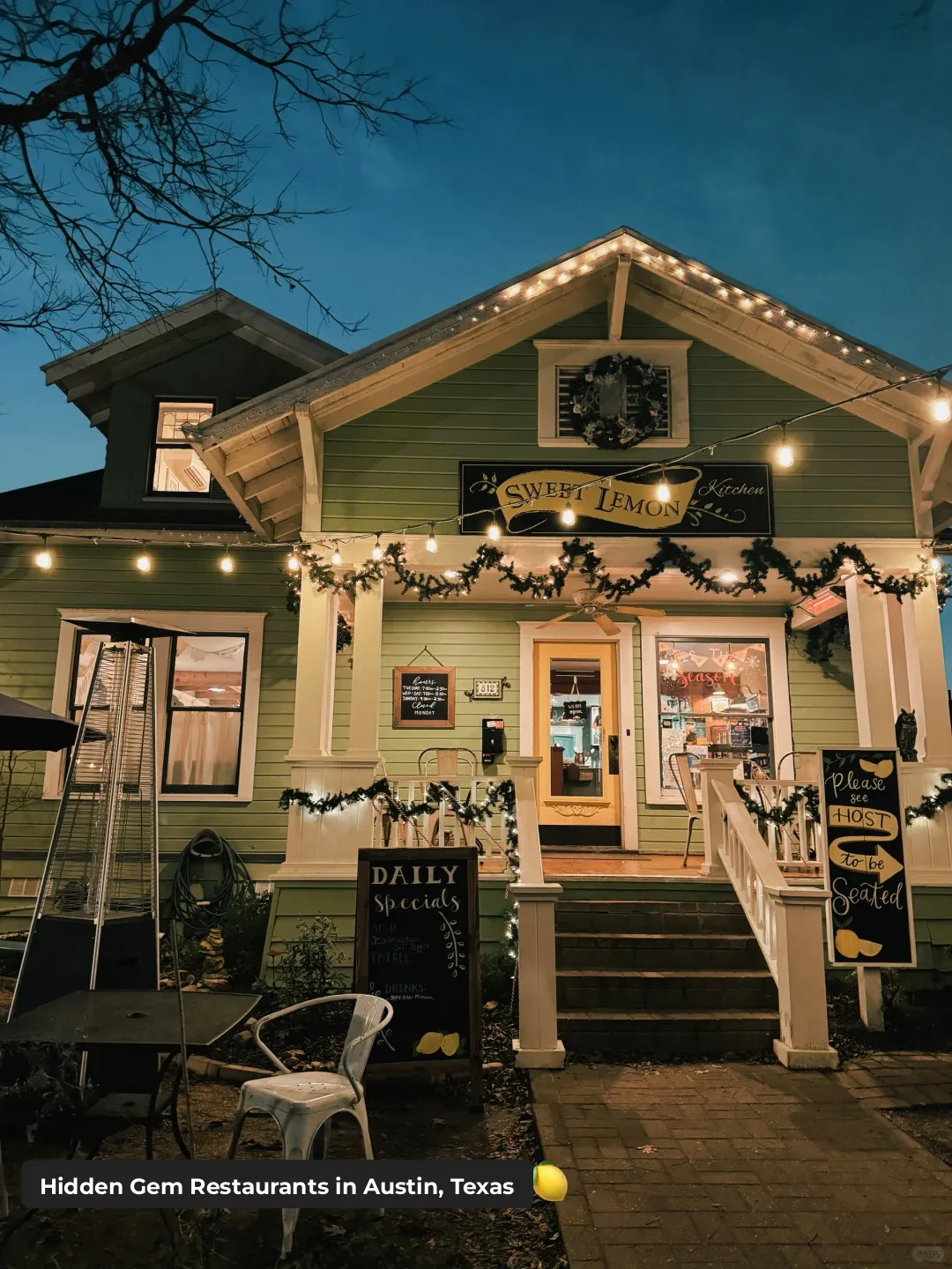 Cozy Hidden Gem Restaurant in Austin Town 🏡