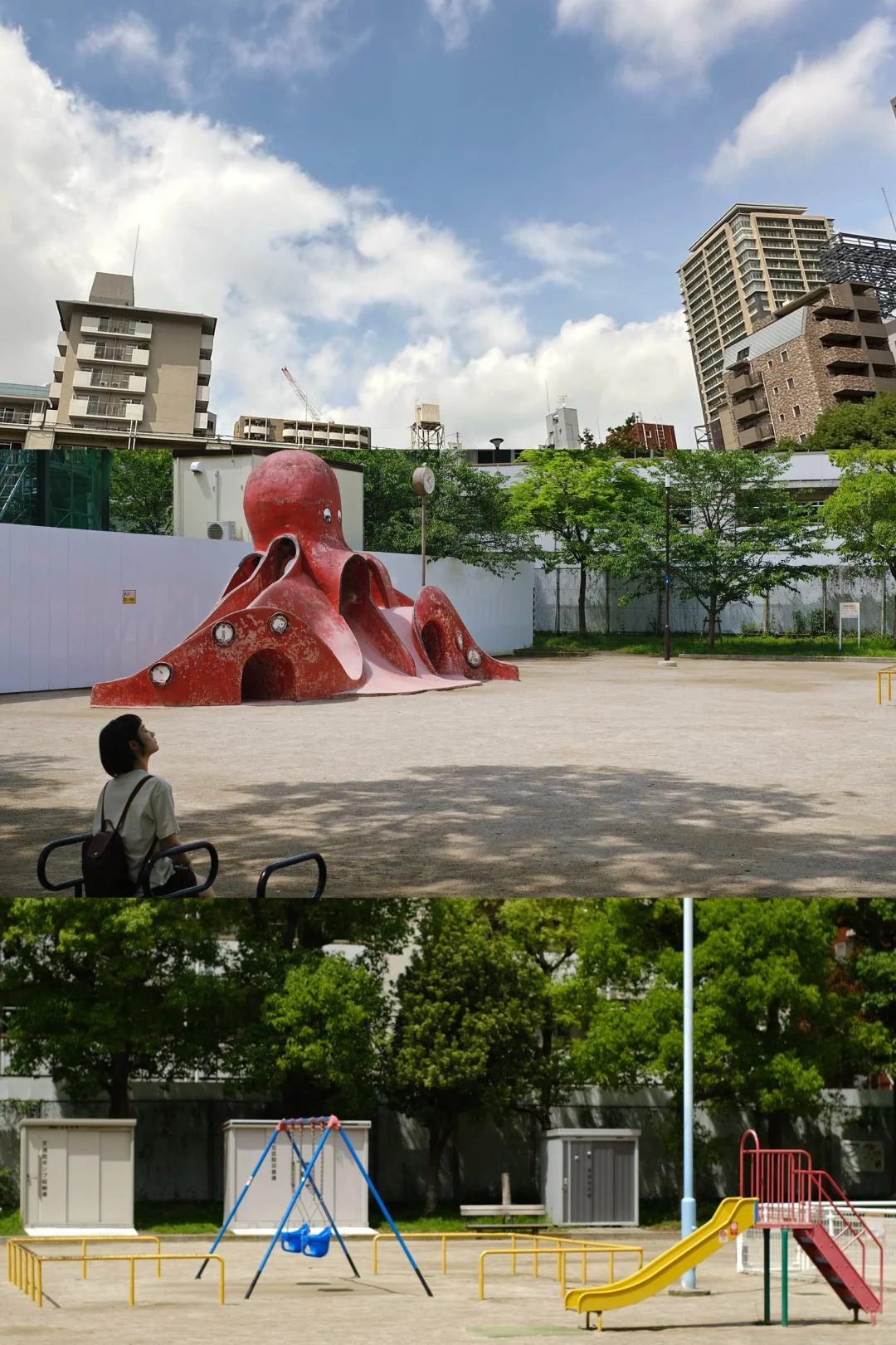 Tokyo Free & Easy ｜ Osaka Park's 🐙 Octopus Slide