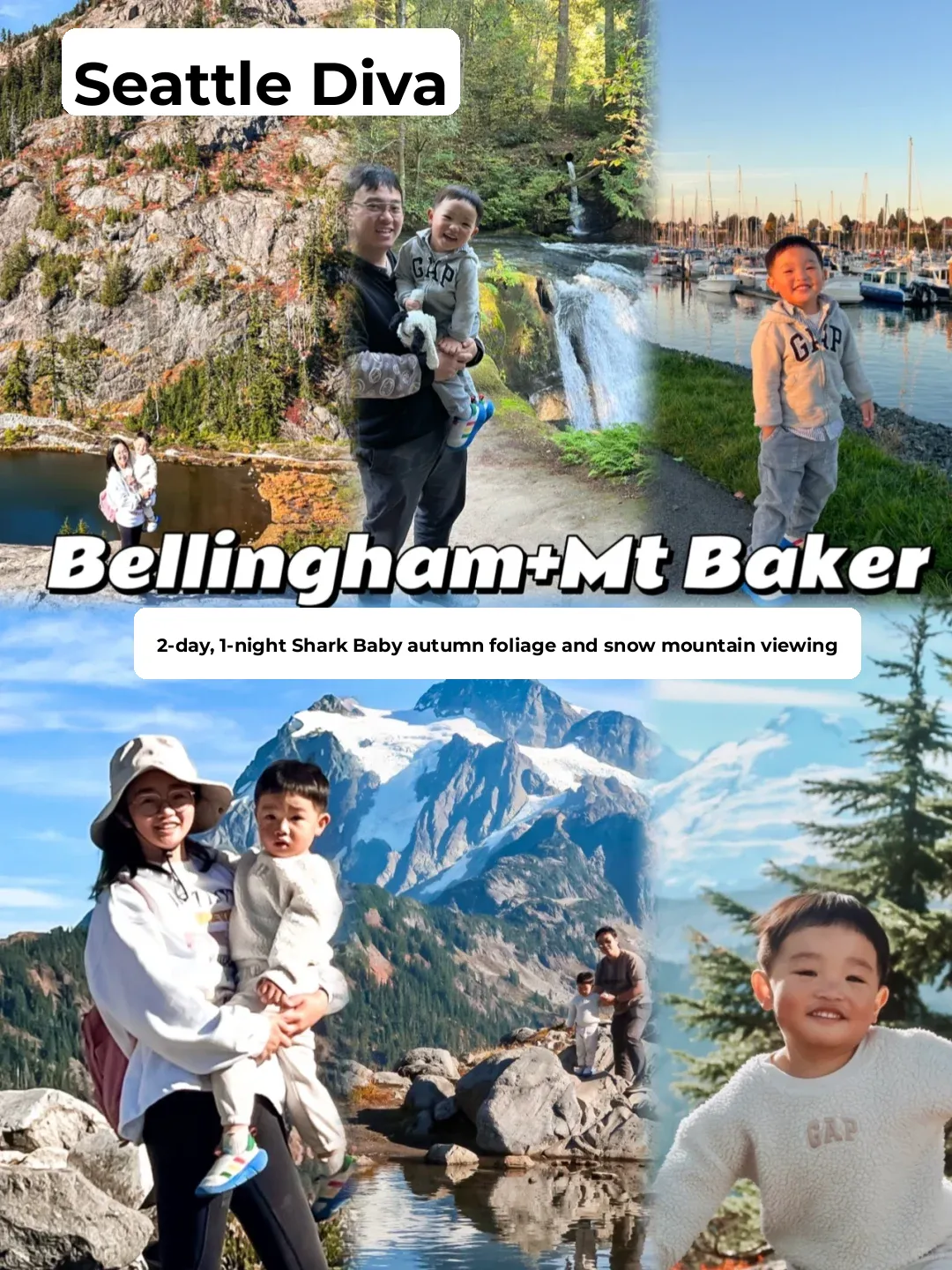 2-Day, 1-Night Family-Friendly Autumn Adventure: Bellingham & Mt. Baker Guide