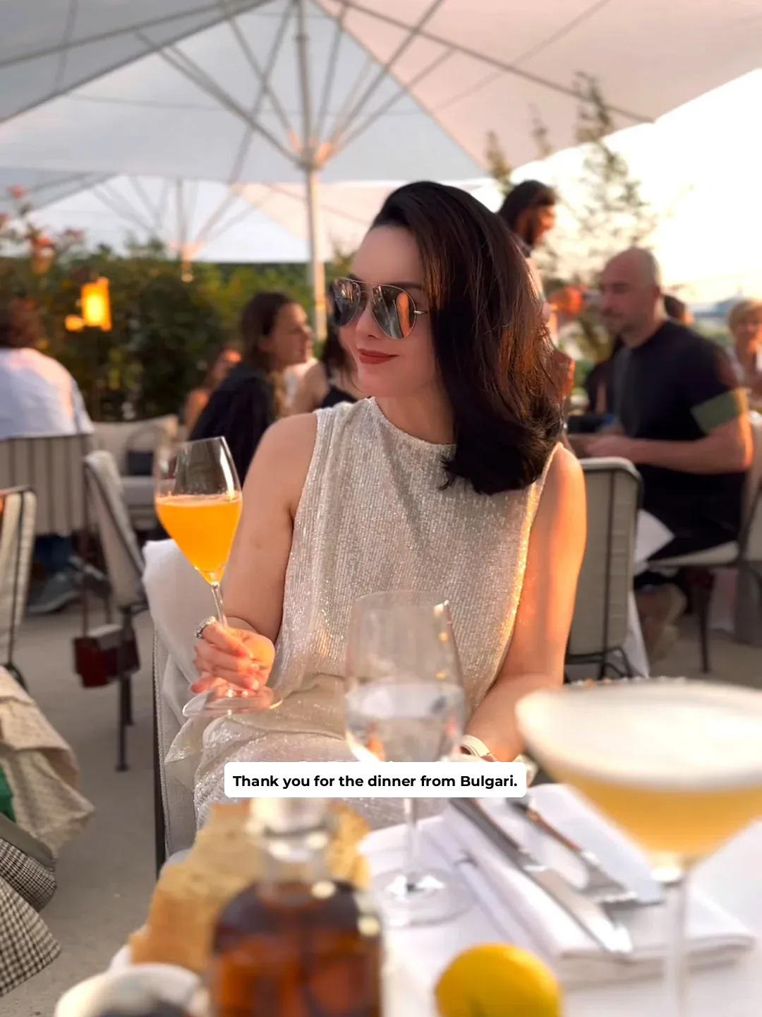 Checking in at Paris's LouLou Restaurant