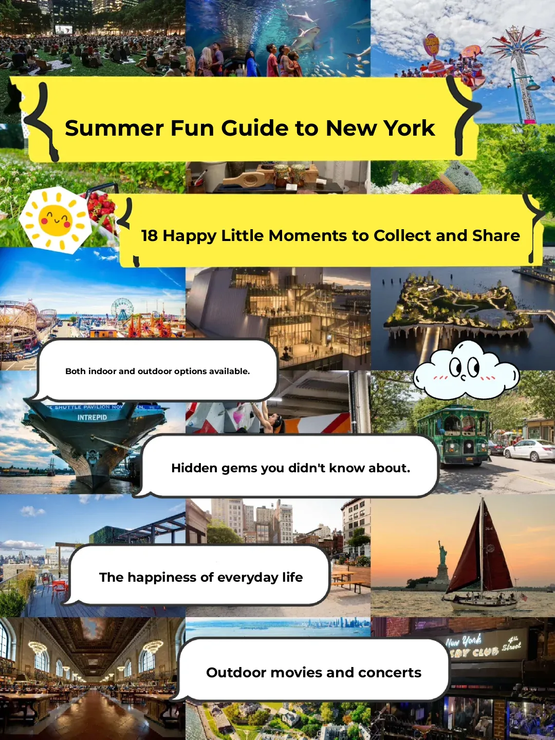 18 Fun Little Things to Do in NYC This Summer ☀️