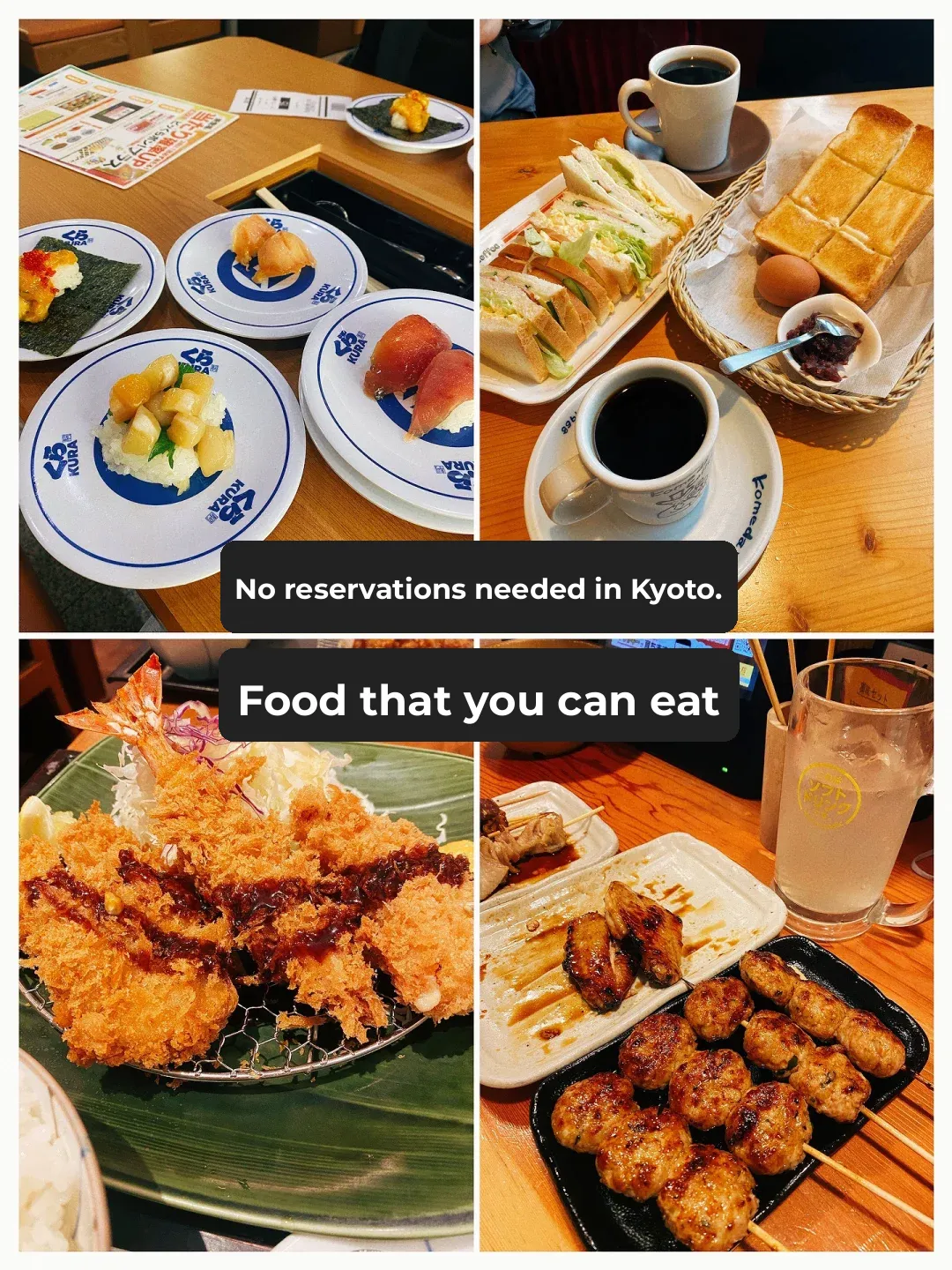 Travel ✈️ | Kyoto Eats You Can Snag Without a Reservation