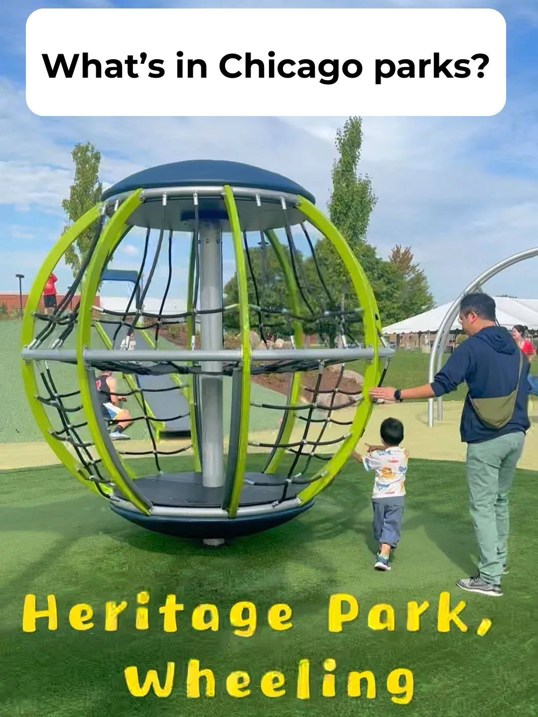 "Compared to paid amusement parks, I prefer these free community parks."