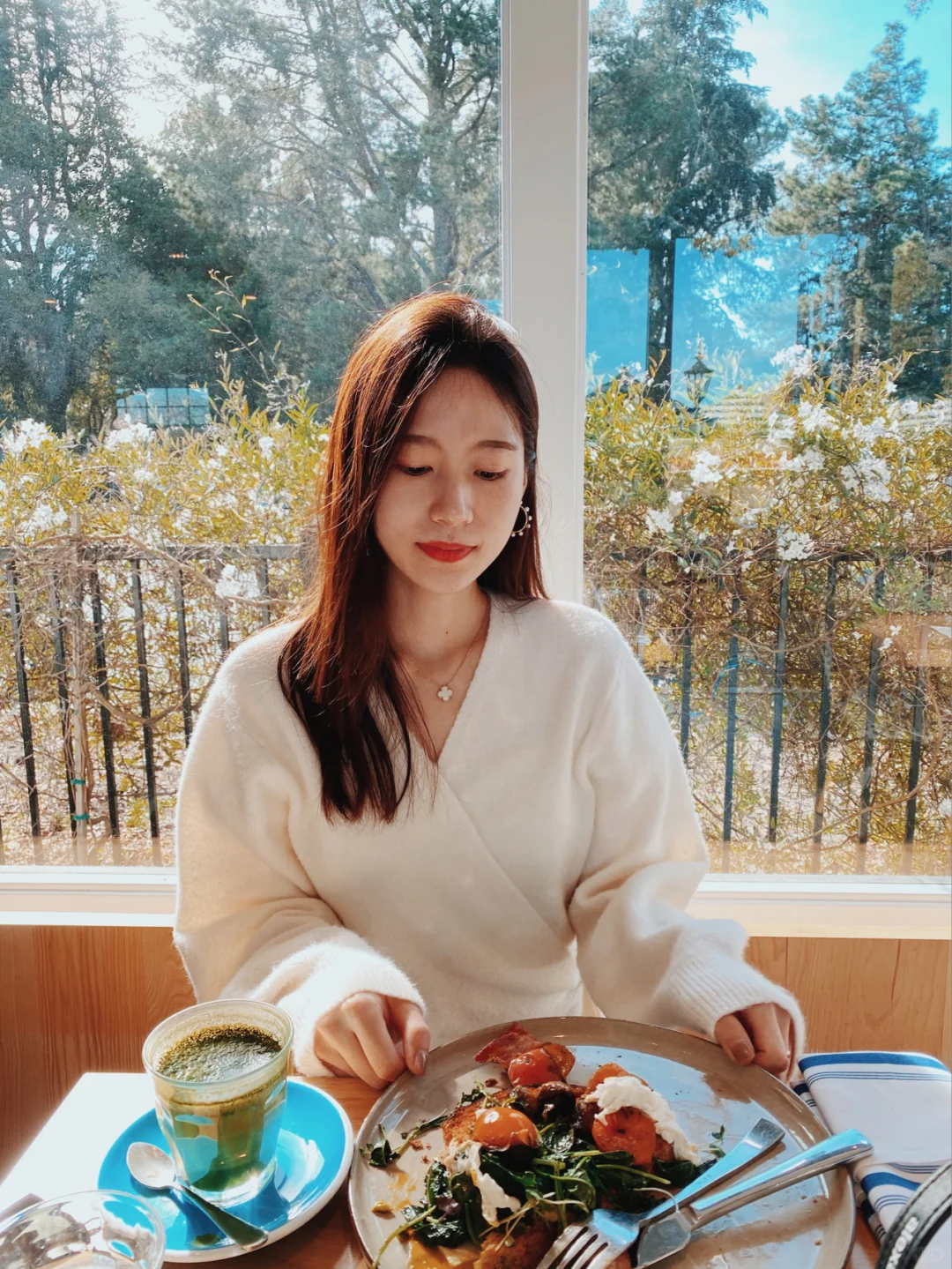 Southern Australia Vibes at Bluestone Lane ☕️ Bay Area's Trendy Brunch Spot 💗