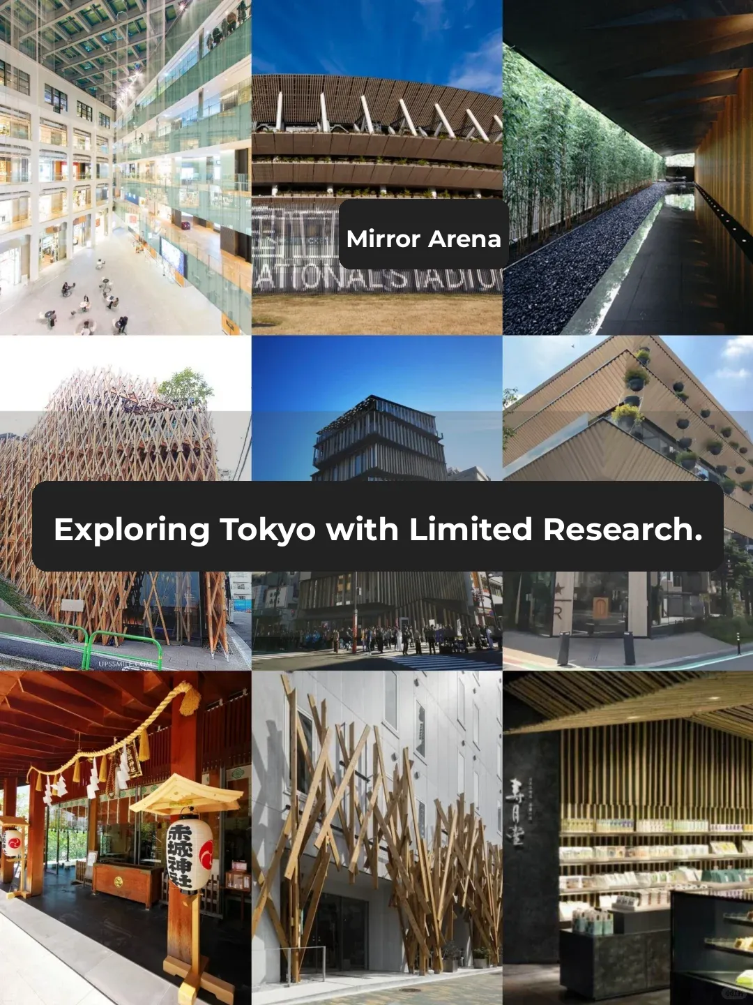 "Exploring Tokyo in a Day: A Kengo Kuma-Inspired Subway Adventure"