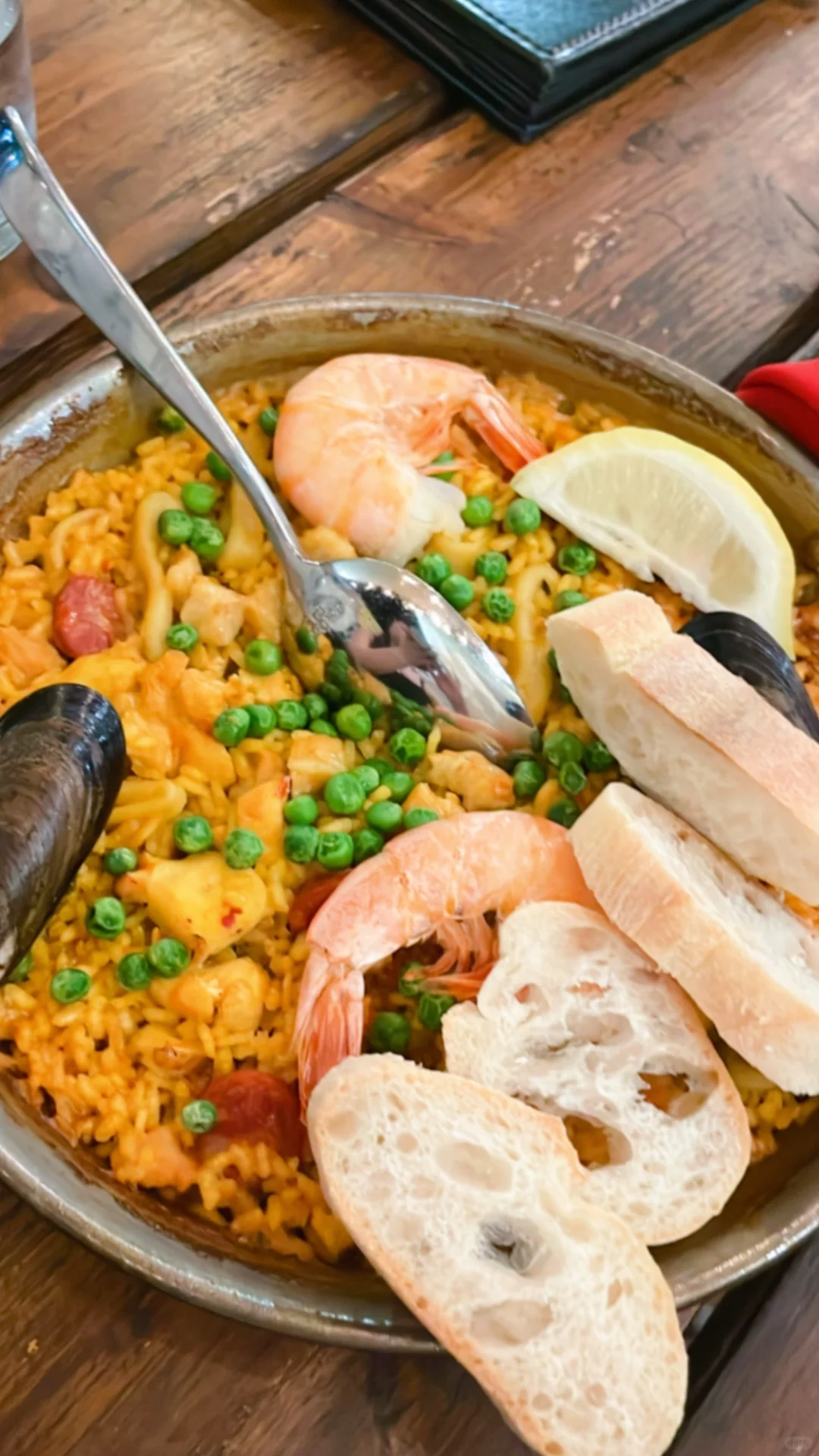 San Antonio Spanish Paella at Toro Kitchen & Bar
