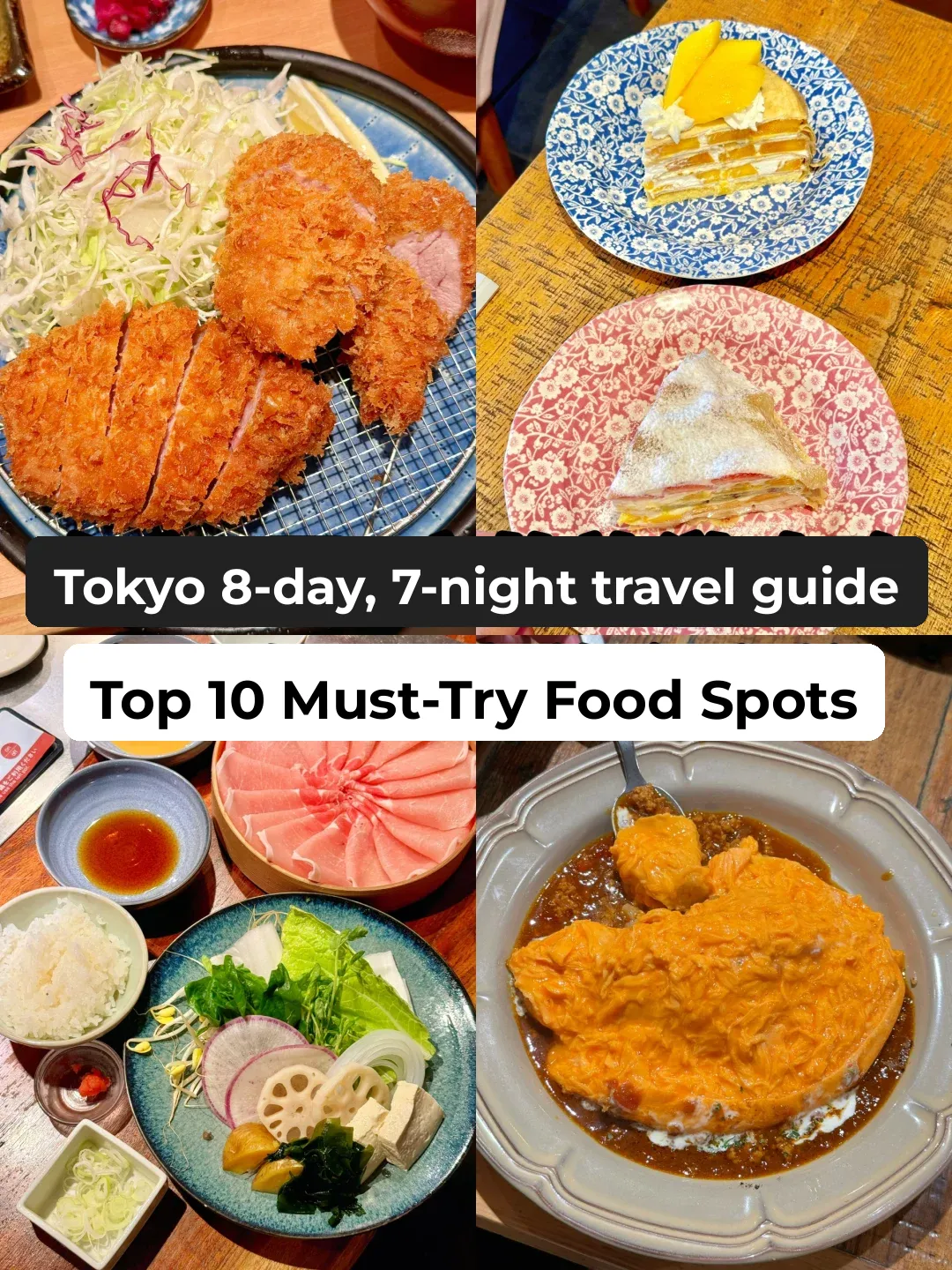 🇲🇾🇯🇵 Tokyo Travel Guide ‼️ Top 10 Must-Try Foods Collection