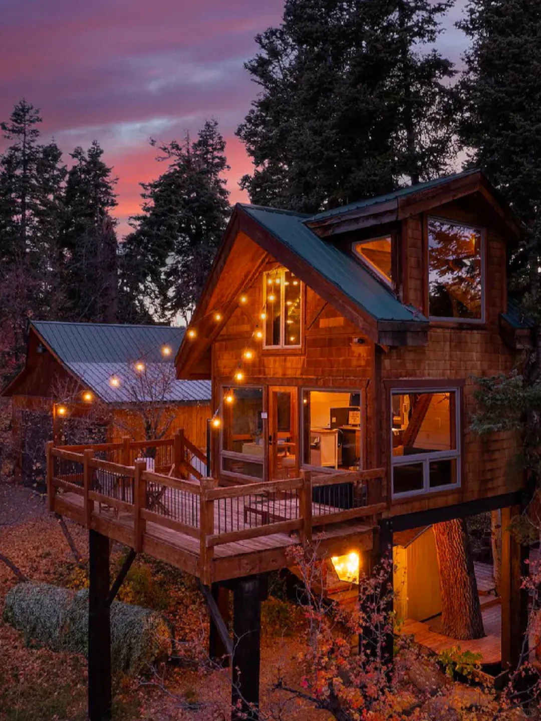 Dreamy Treehouse Hidden in the Forests of Utah, USA 🍃