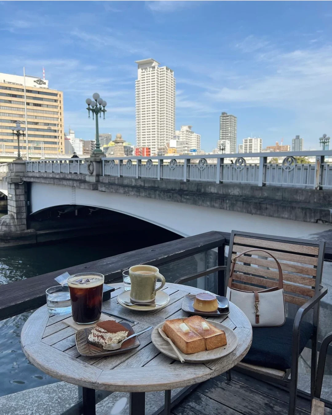 Osaka | Moto Coffee: Prime Riverfront Spot ☕️🤎