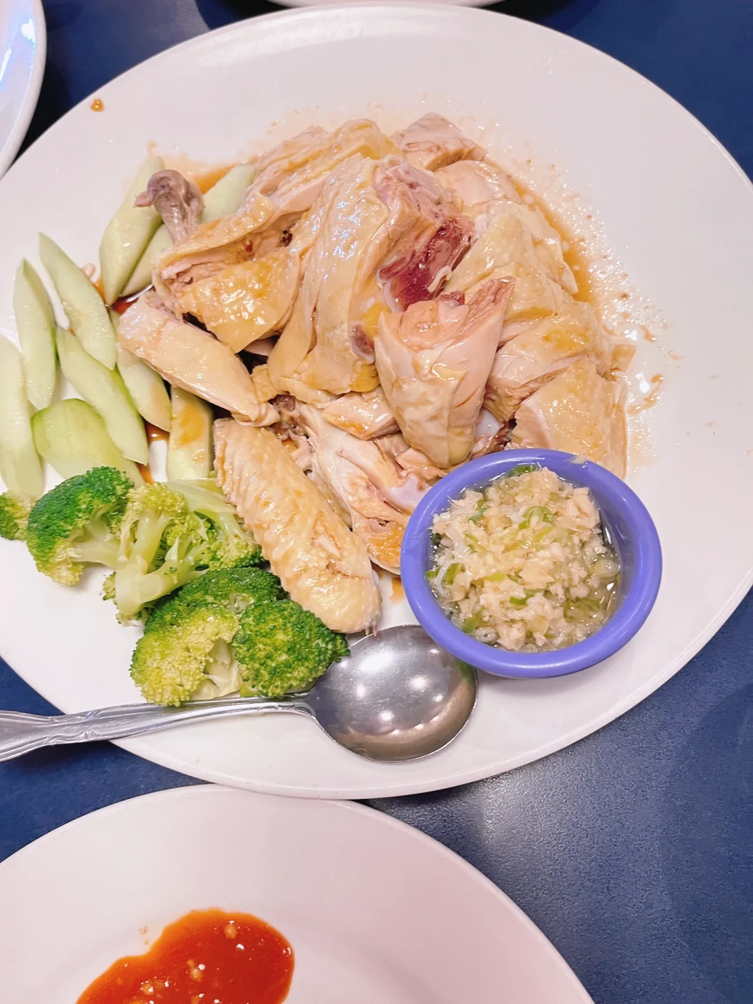 Hainanese Chicken and Korean Fried Wings - Food Exploration in North Carolina