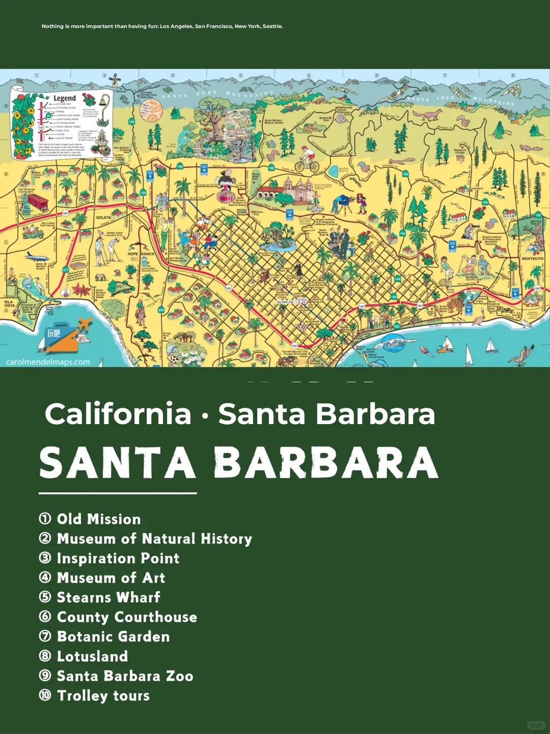 🌟 Discovering Santa Barbara: A Guide to the Top 10 Must-Visit Spots 🌟