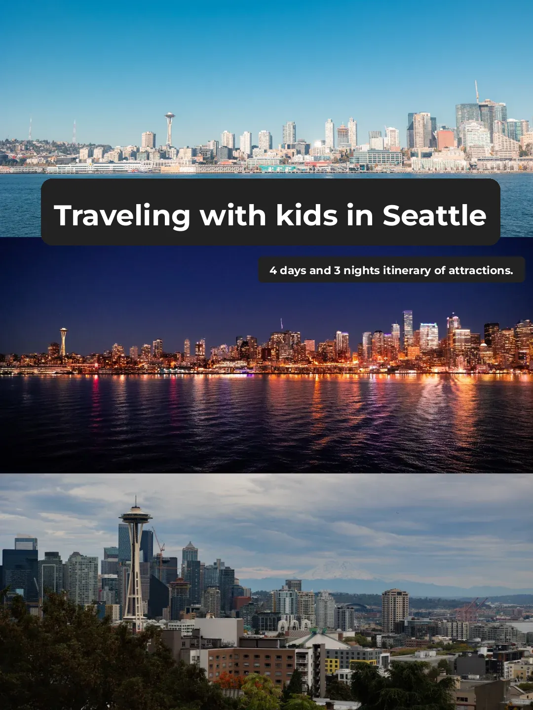 4-Day, 3-Night Family Trip to Seattle with Kids