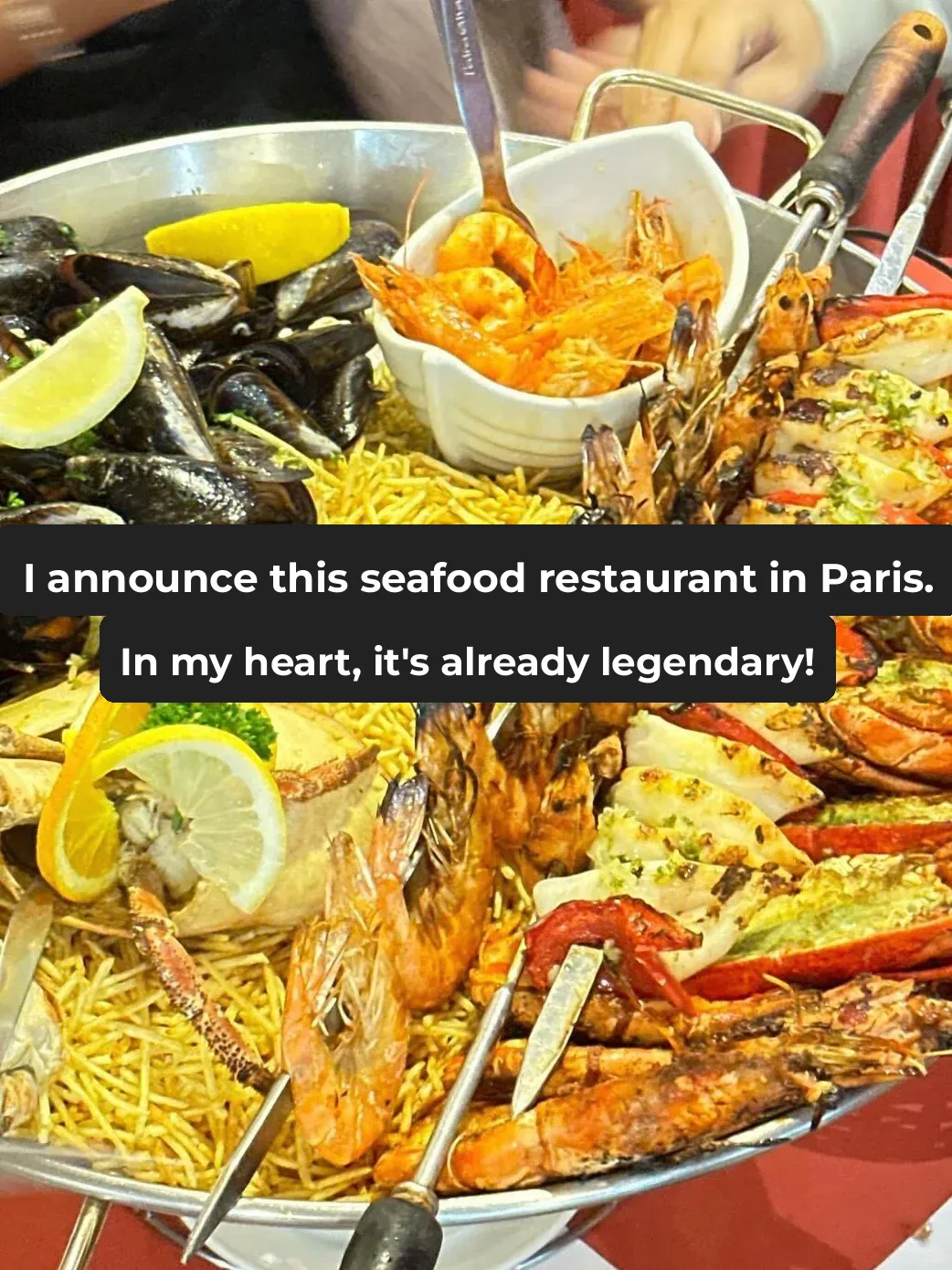 I Declare This Paris Seafood Restaurant Has Reached God-Tier Status in My Heart!