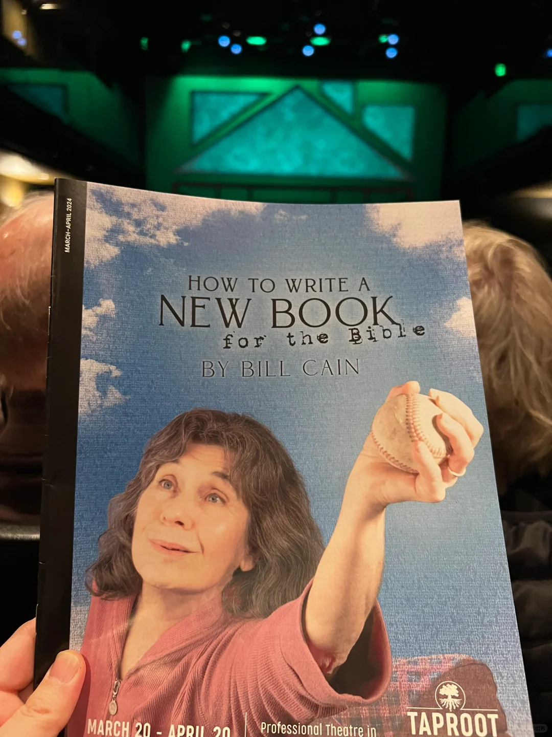 Seattle Theater | How To Write A New Book…