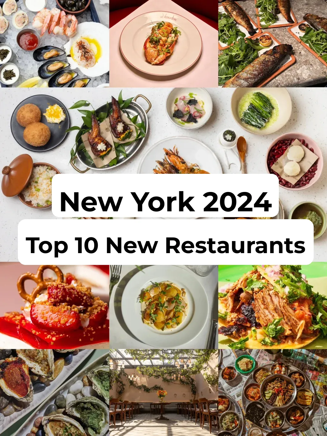 Life in New York | Top 10 Best New Restaurants of 2024