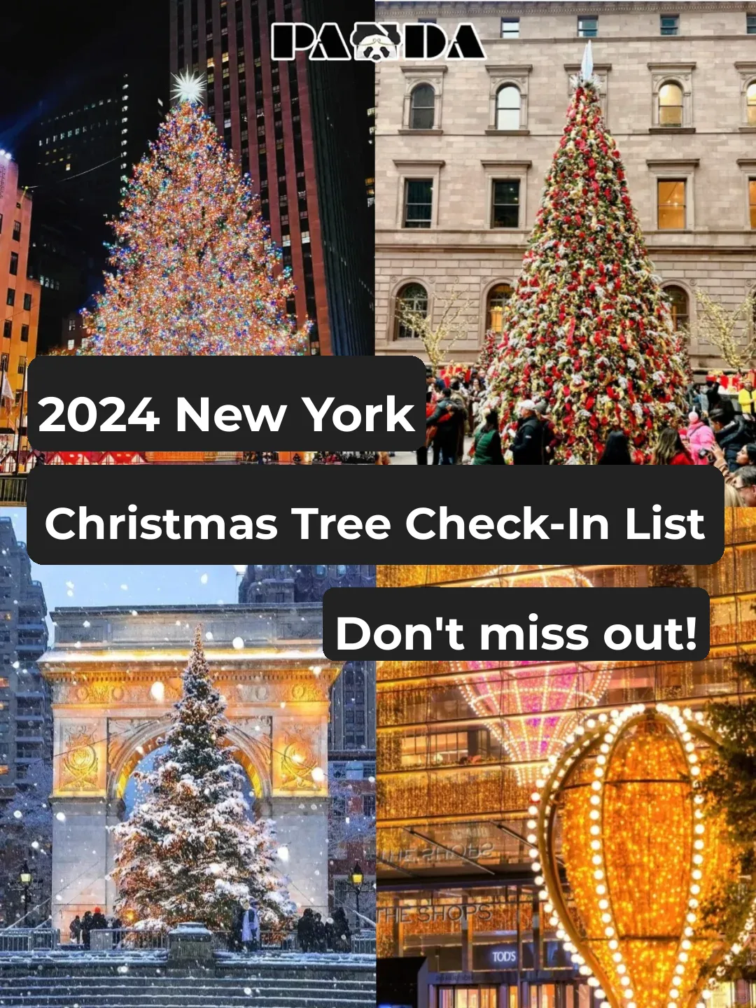 "Must-Visit Christmas Trees in New York City 🎄 Perfect Photo Spots for Stunning Shots!"