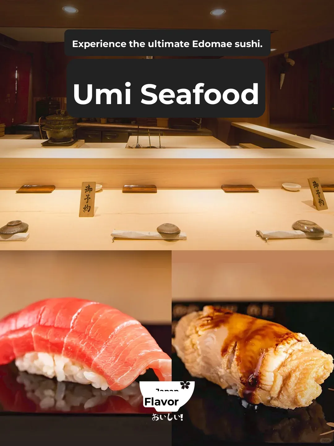 Michelin Two-Star Sushi Haven in Tokyo: "Umi"