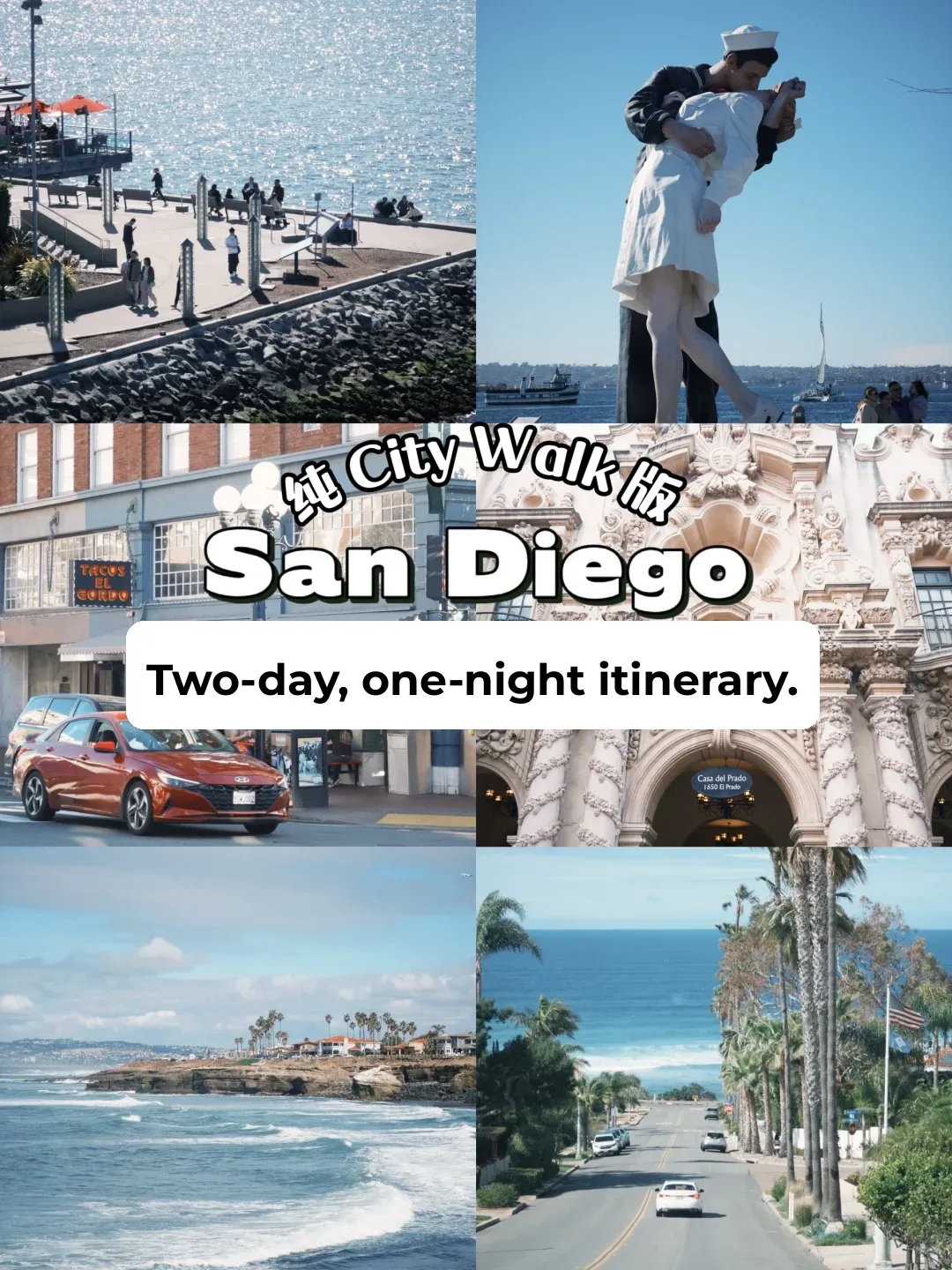 San Diego Travel Guide 🐚 Non-Park Edition (Including Parking Spots)