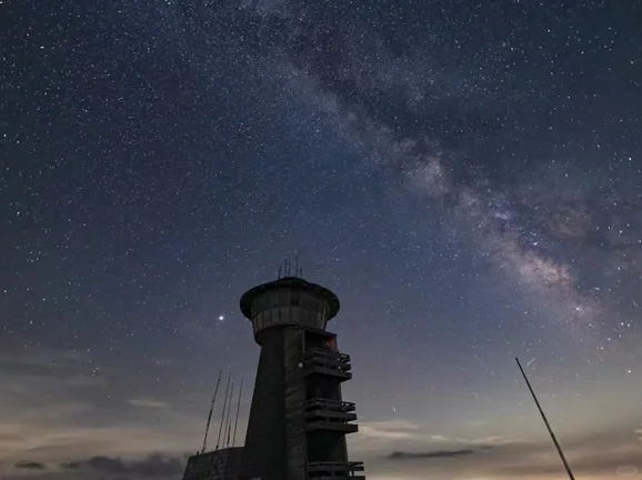 Perseid Meteor Shower and Milky Way Time-Lapse Around Atlanta