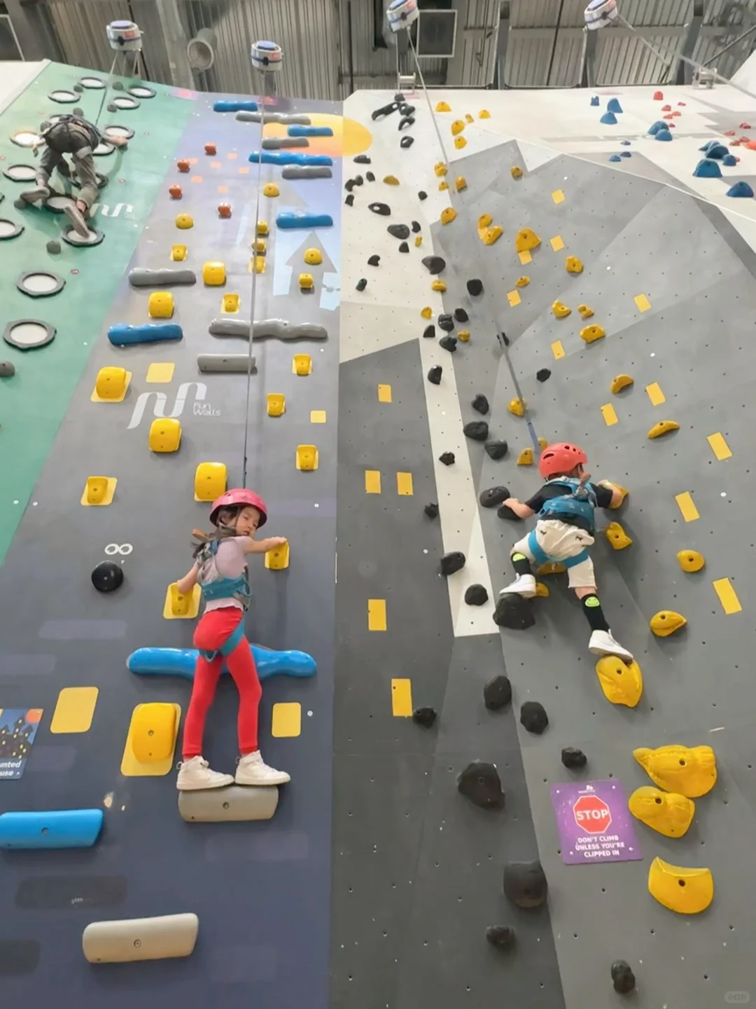 First Time Indoor Rock Climbing for Kids in Cali