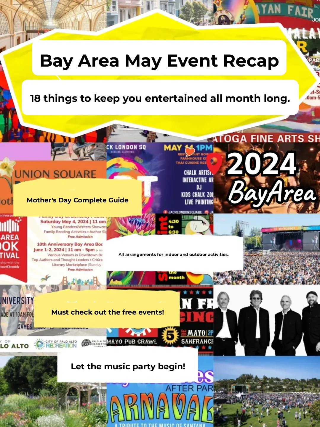 18 Must-Visit Events in the Bay Area This May 🎉 Bringing Joy to Everyday Life