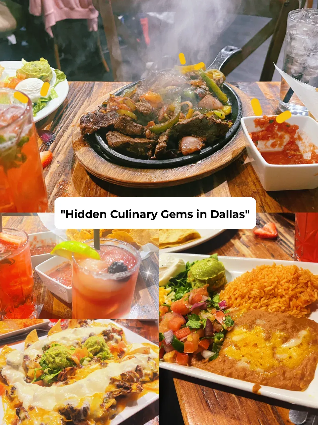 You gotta try Tex-Mex in Texas! 🌮 Hidden gem restaurants in Dallas