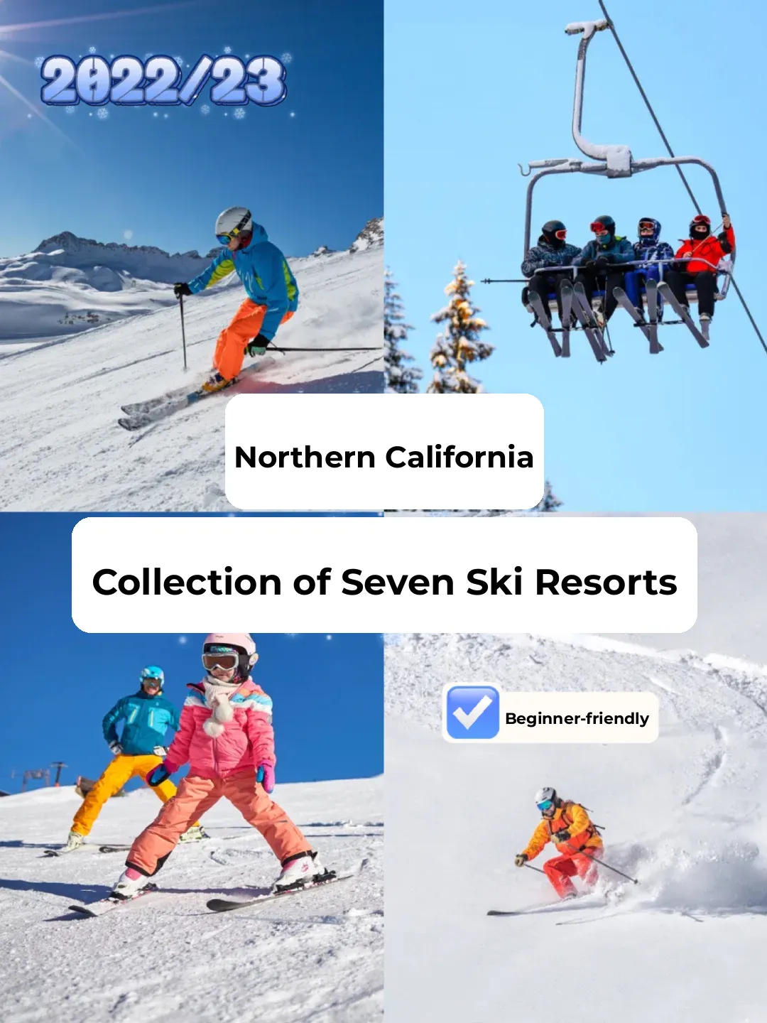 7 Best Ski Resorts in Northern California! Let's Hit the Slopes Together 🎿