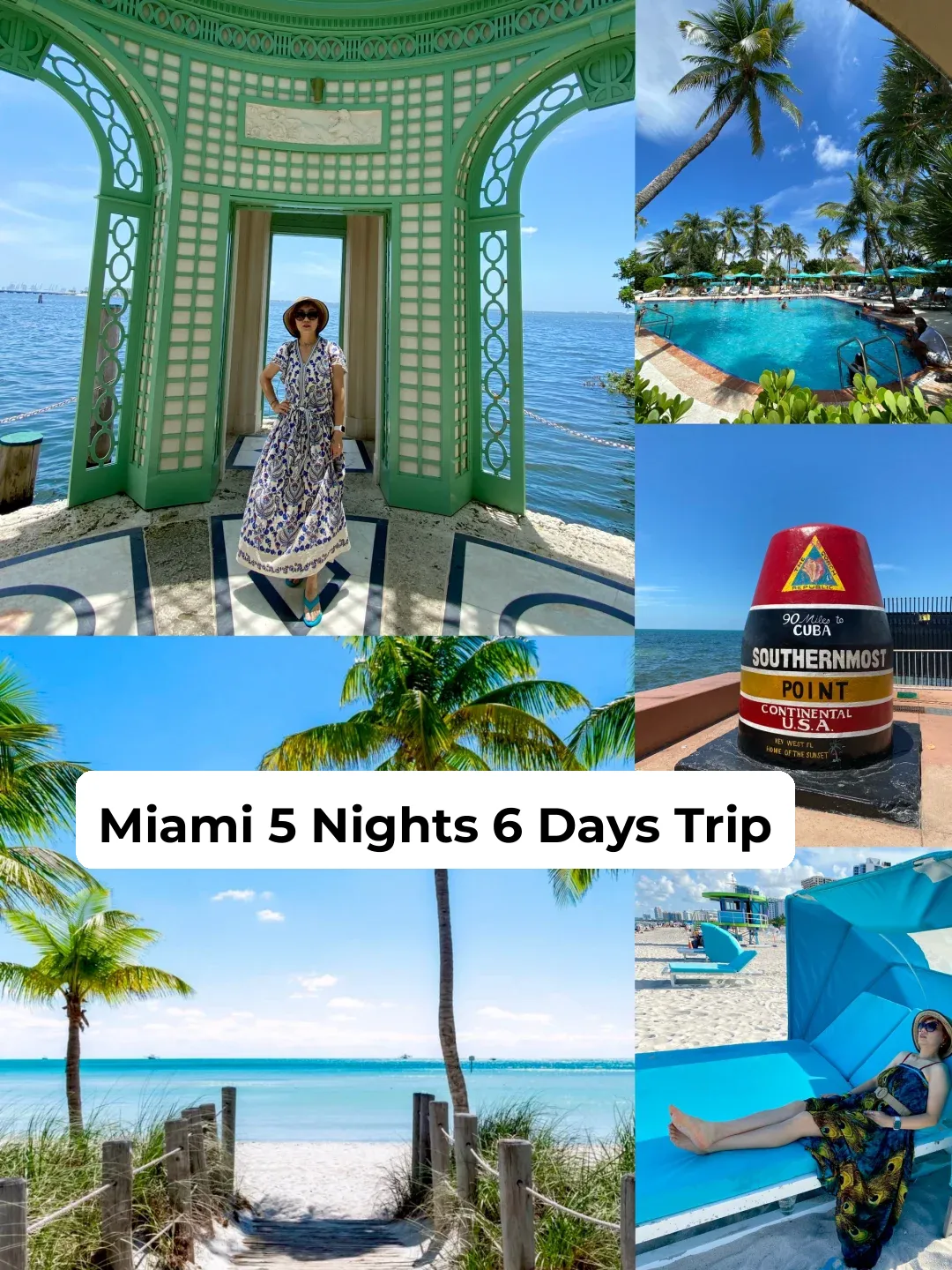 🏖️ Miami 5 Nights 6 Days Itinerary 🌟