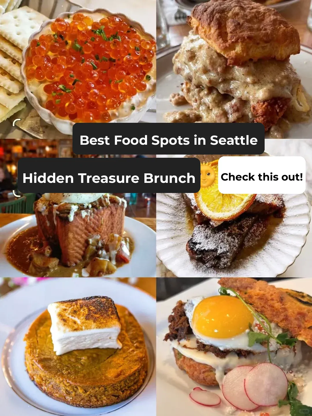Seattle Foodie Spots | Hidden Gem Brunch Places🌞 Read This!
