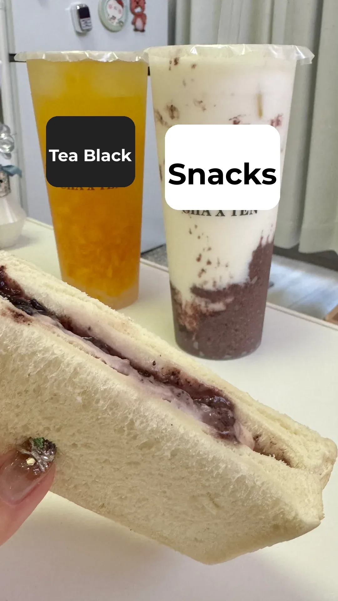 Tokyo's Signature Taro and Glutinous Rice Milk Tea