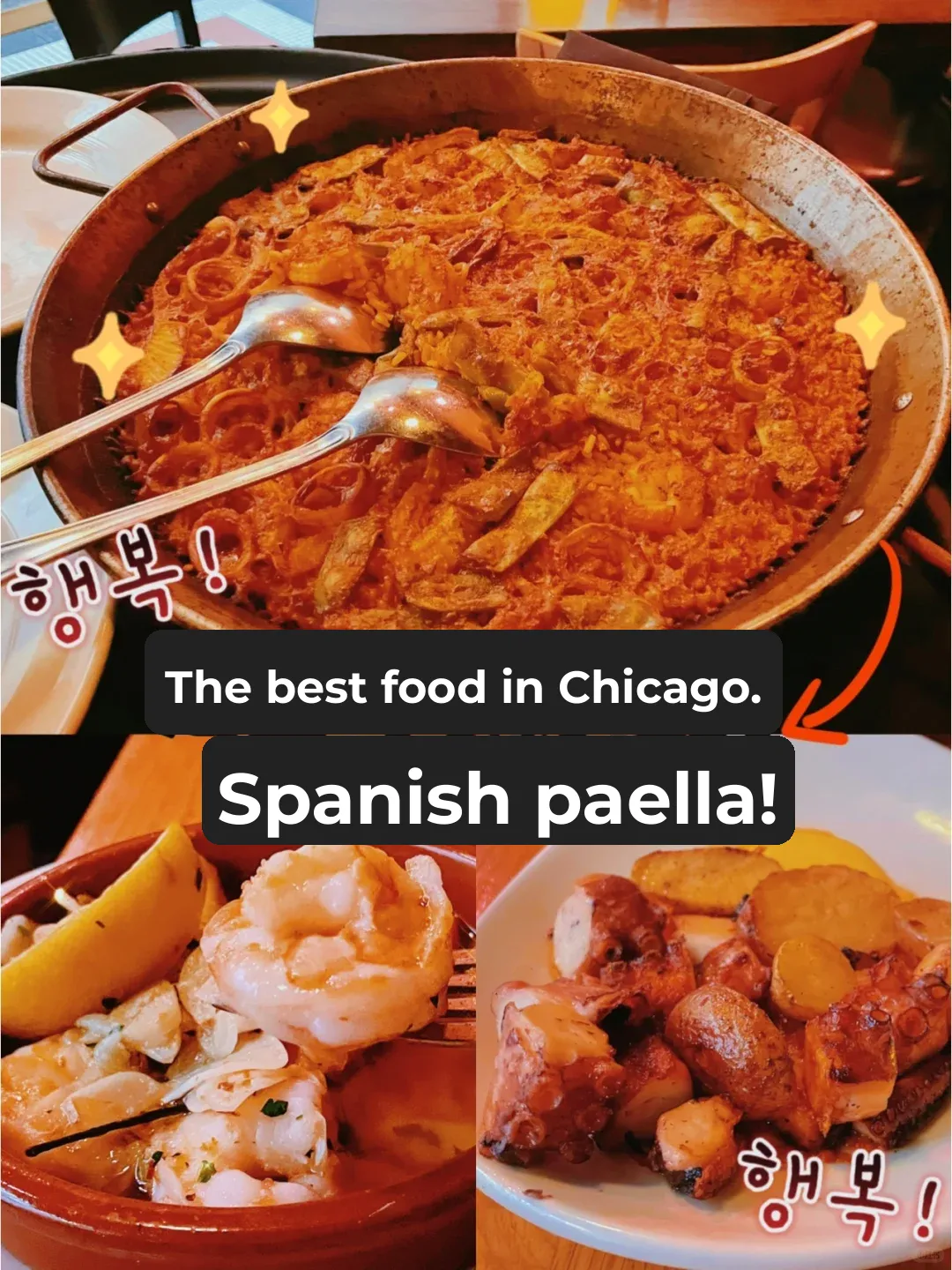 "Chicago's Most Authentic Spanish Paella 🥘 Absolutely Delicious to the Max‼️"