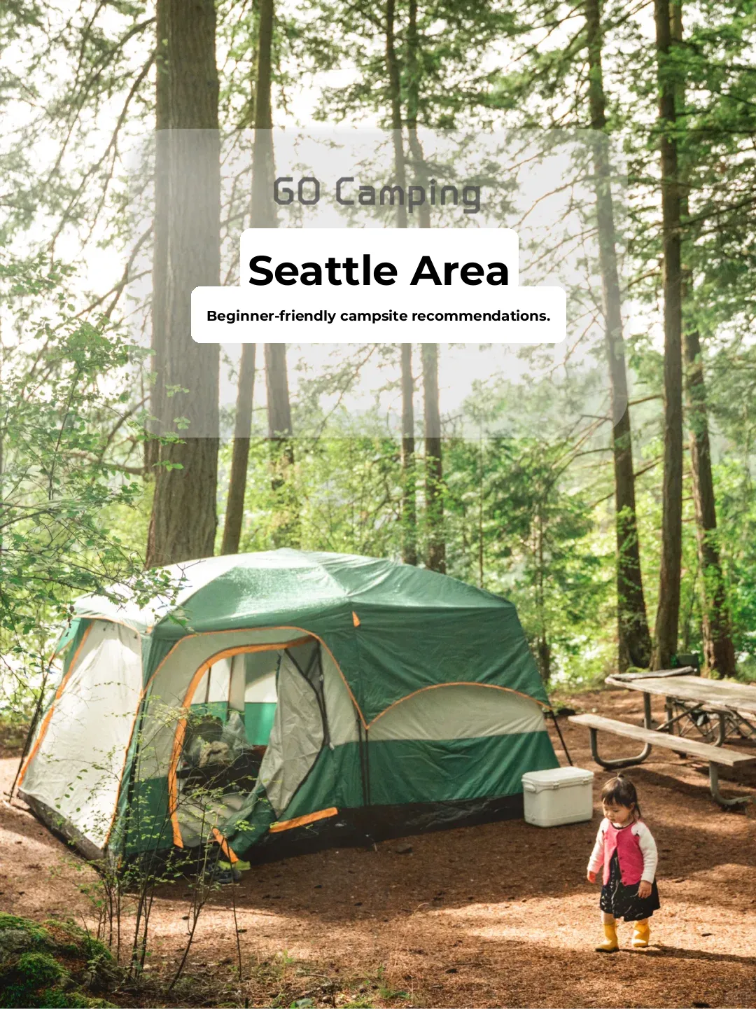 Seattle Area | Top 5 Beginner-Friendly Campgrounds You Should Check Out