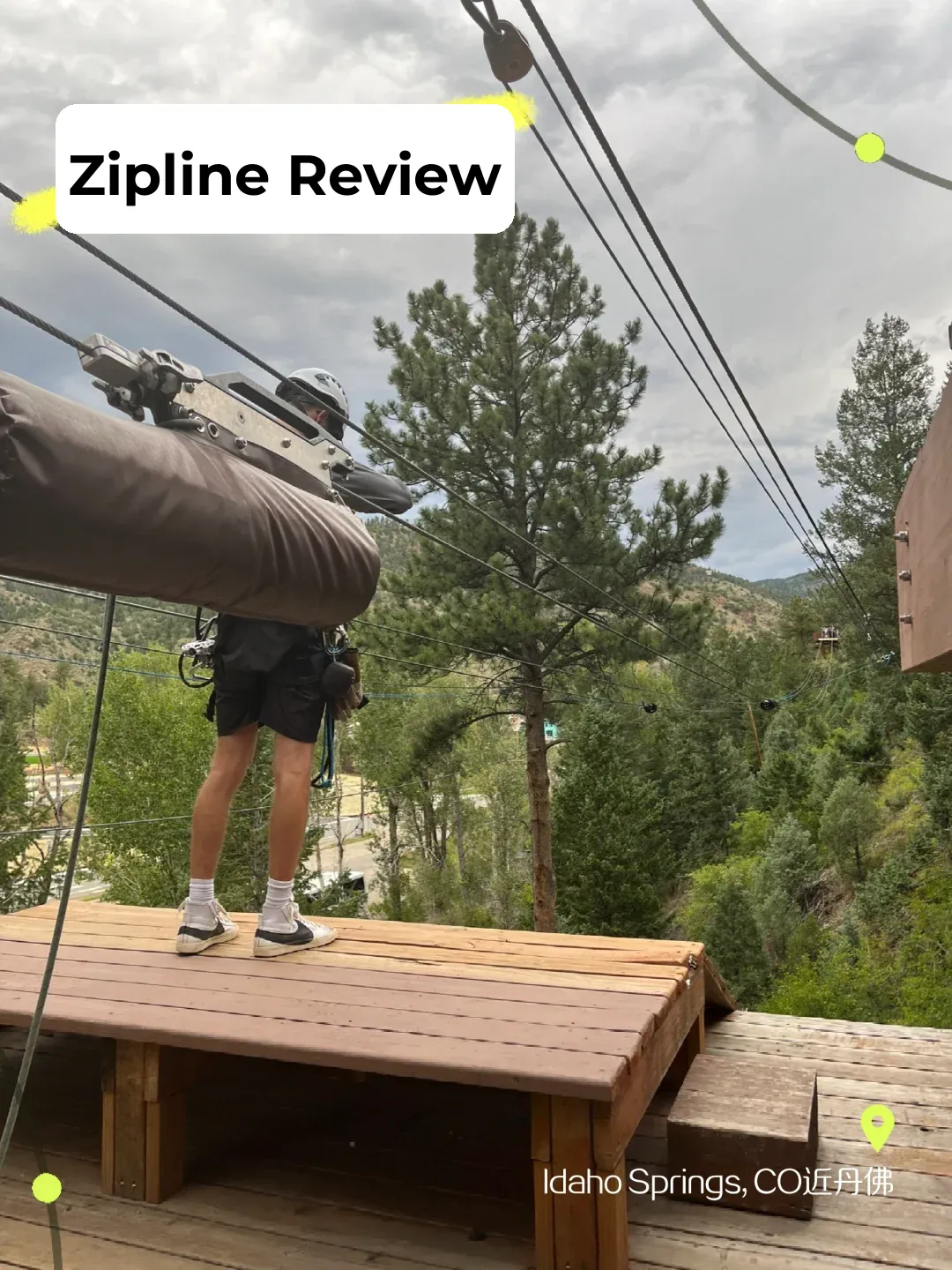 CO | A Scaredy-Cat's Zipline Adventure Near Denver