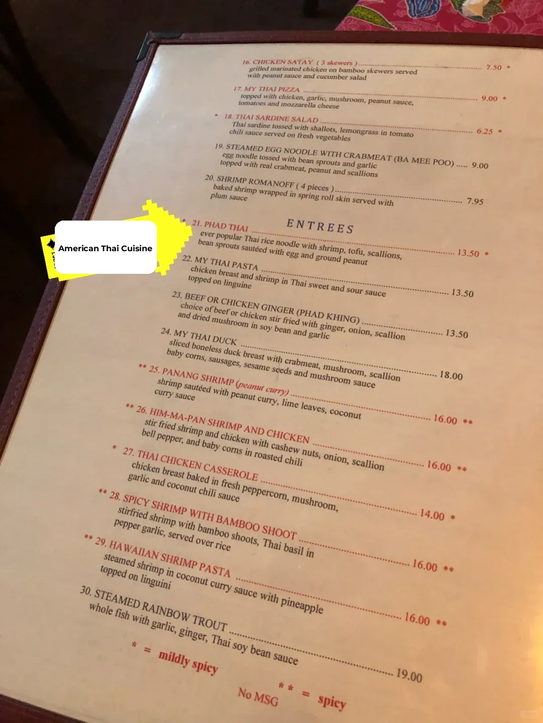 Philadelphia Food Adventure: A Thai Restaurant That Lured Us In With Its Name