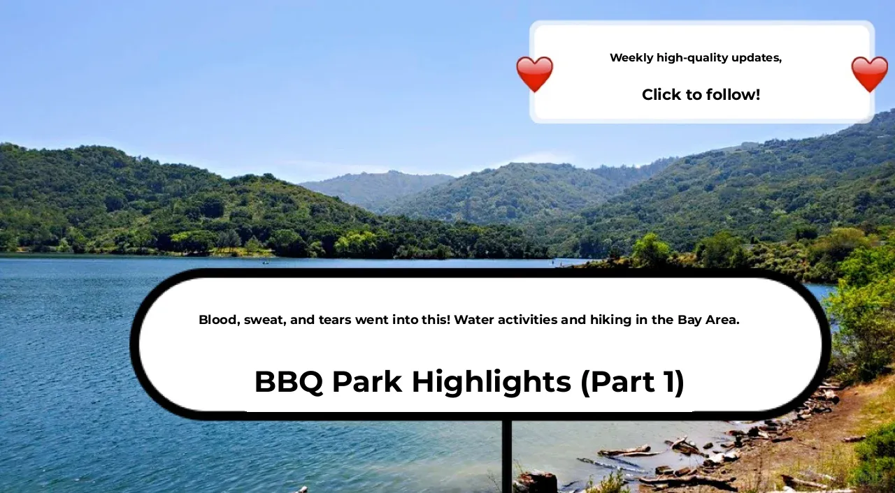 Blood, Sweat, and Beers: The Ultimate Guide to Bay Area Parks for Swimming, Hiking, and BBQs