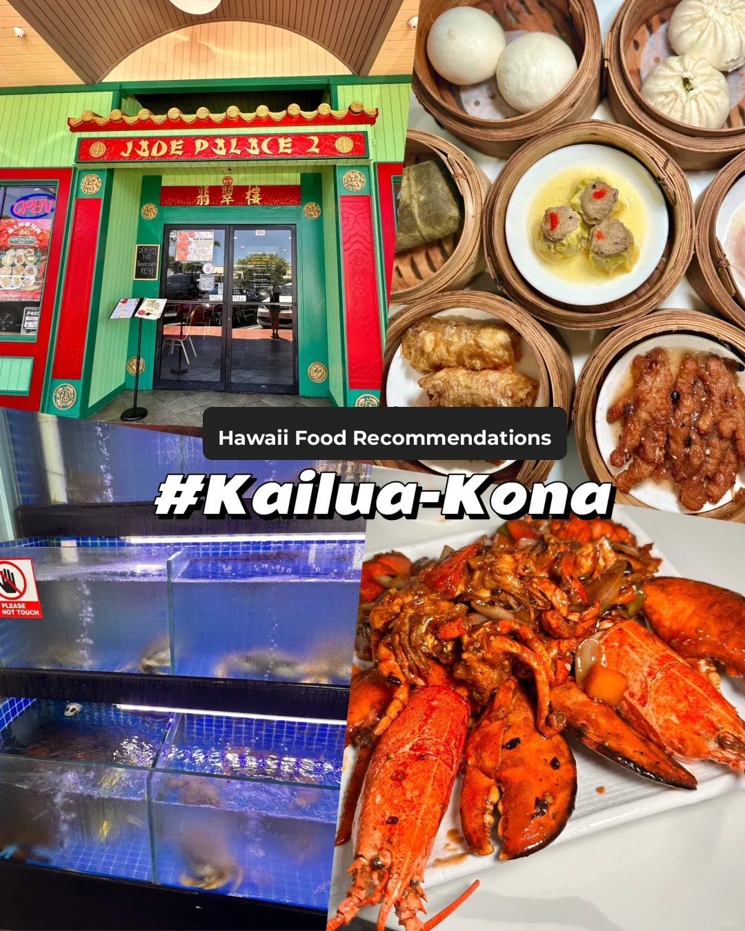 Hawaii - Big Island Kona Food Guide 🤩