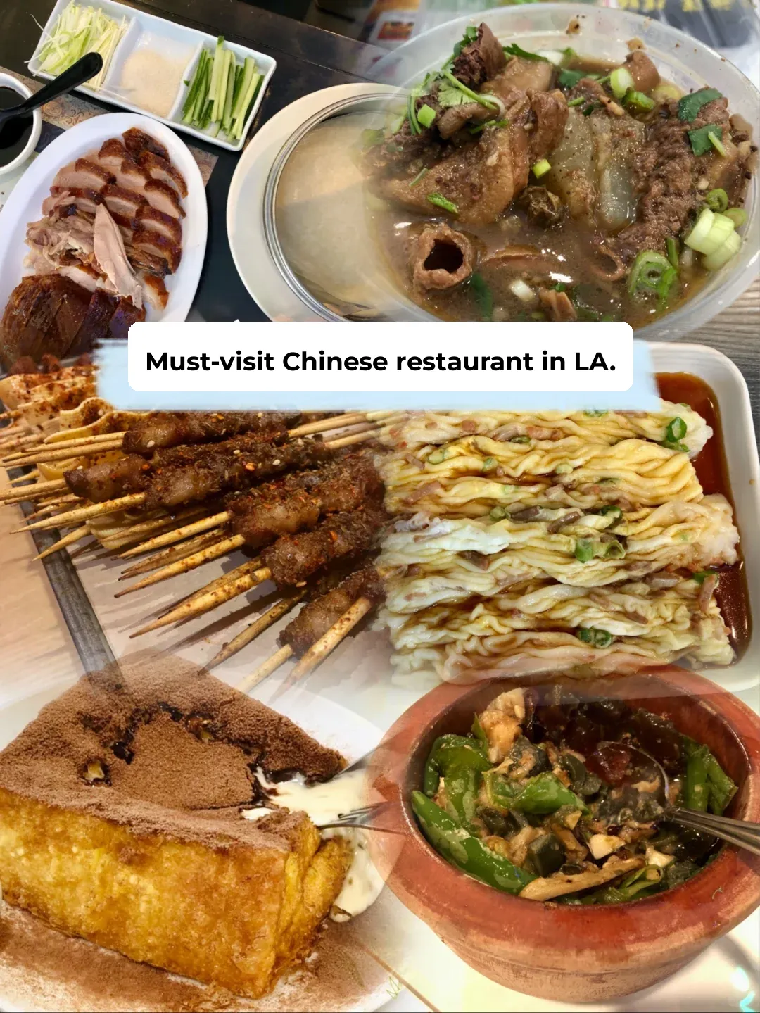 Must-Visit Chinese Restaurants in LA