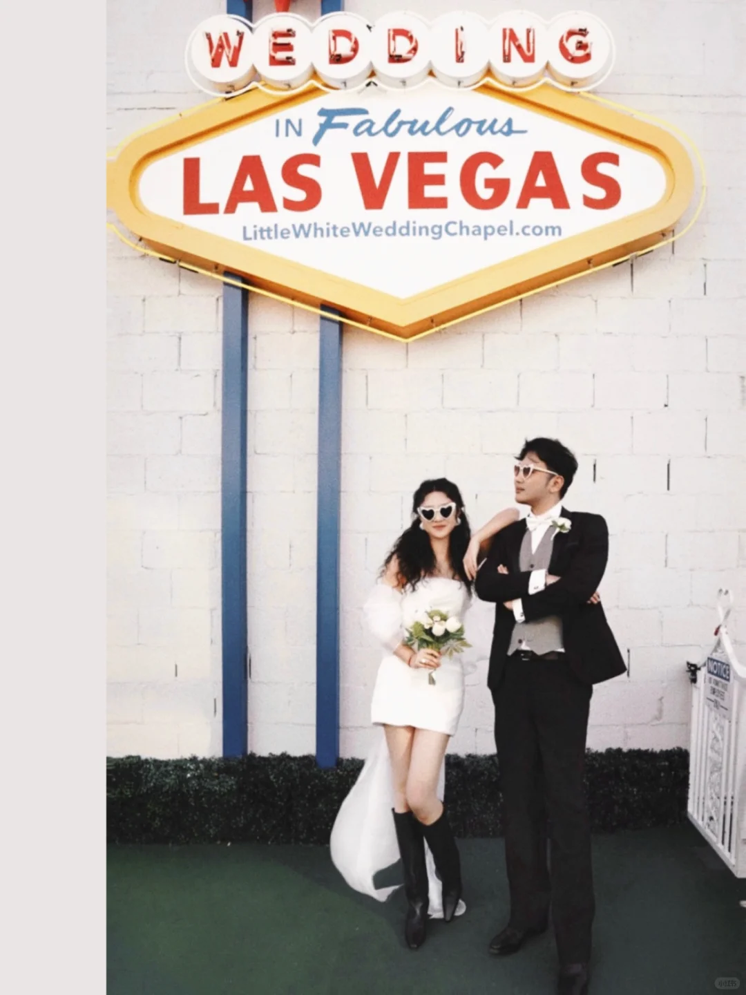 Las Vegas✨we made it official💍