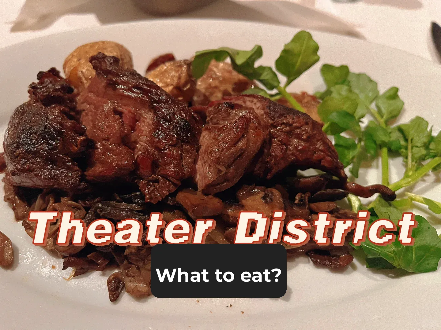 New York | Where to Eat Before Catching a Broadway Show 😋