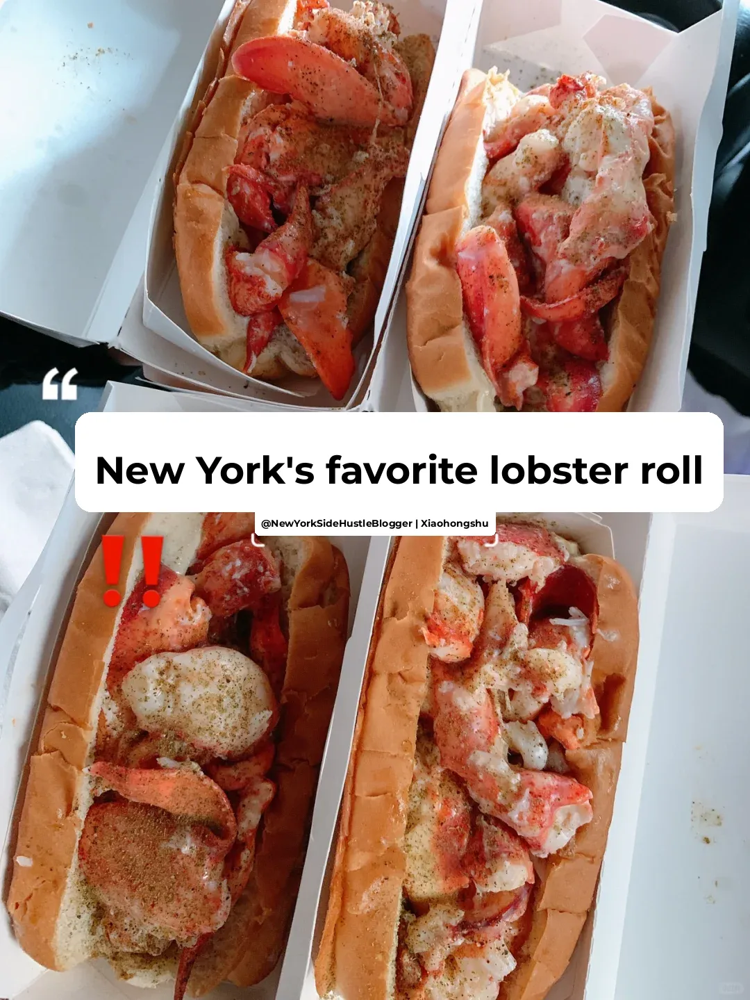 NYC Eats | The Iconic Lobster Roll Loved by New Yorkers – Seriously Generous Portions! ❗️
