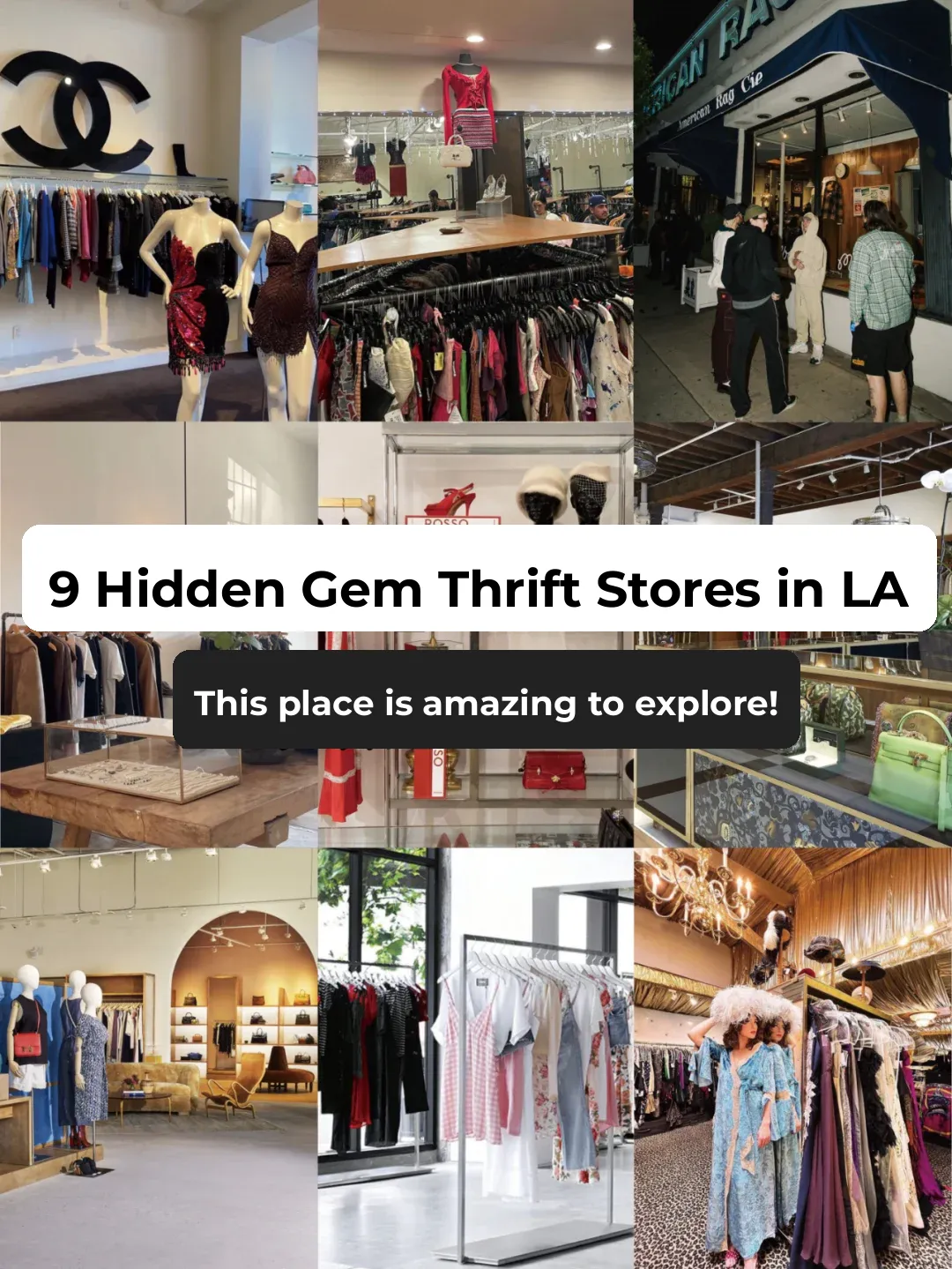 【Vintage Lovers】The Best Thrift Stores in Los Angeles!