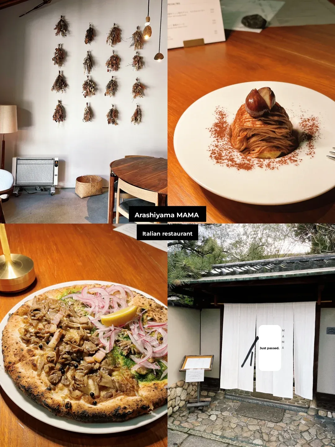 Kyoto Arashiyama Mansion MAMA | Savor Italian Wood-Fired Pizza 🍕