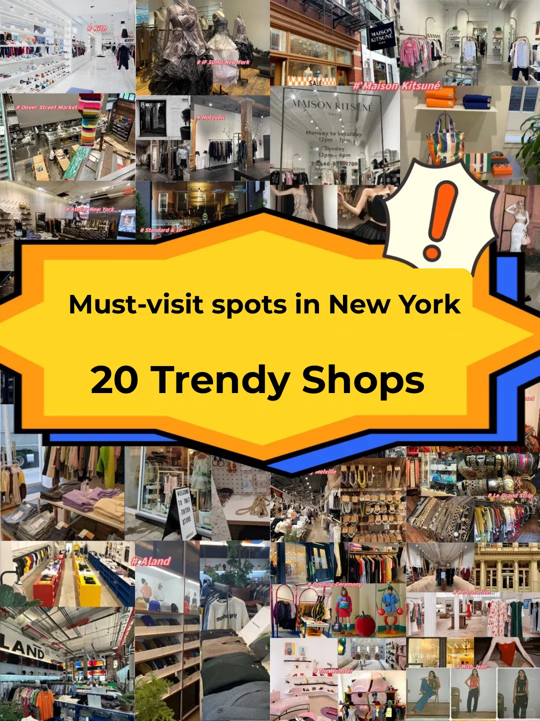 Save This List 🐎 | 20 Must-Visit Trendy Stores in NYC