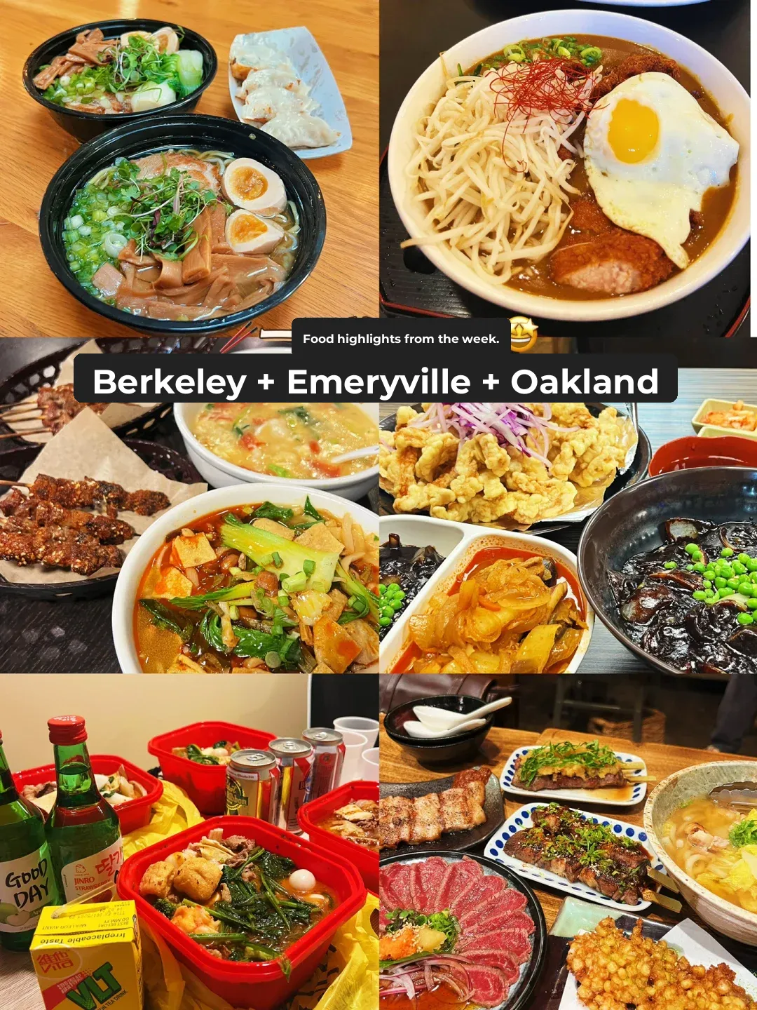 🤩 Weekly Food Roundup | Berkeley + Emeryville + Oakland